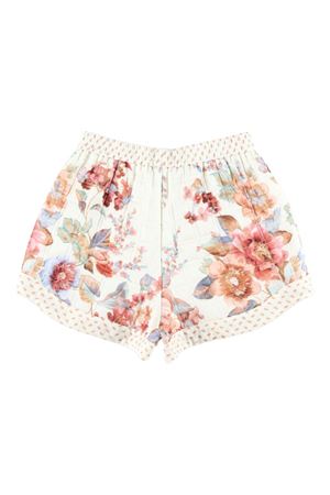 shorts in cotone beige ZIMMERMANN KIDS | 5923ARS261SPLI